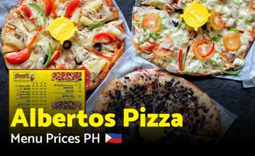 Alberto's Pizza Philippines Menu Price