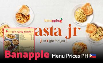 Banapple Philippines Menu Price