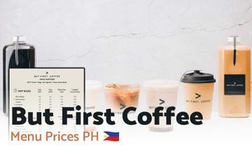 But First Coffee Philippines Menu Price