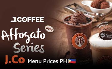 J.Co Philippines Menu Price