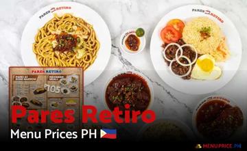 Pares Retiro Philippines Menu Price