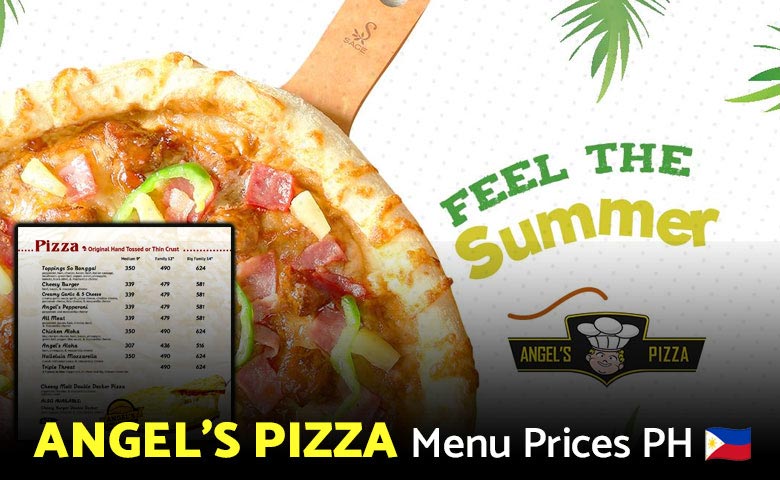 Angel's Pizza Menu Prices Philippines 2024