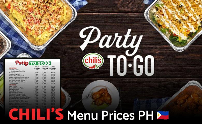 Chili's Menu Prices Philippines 2024