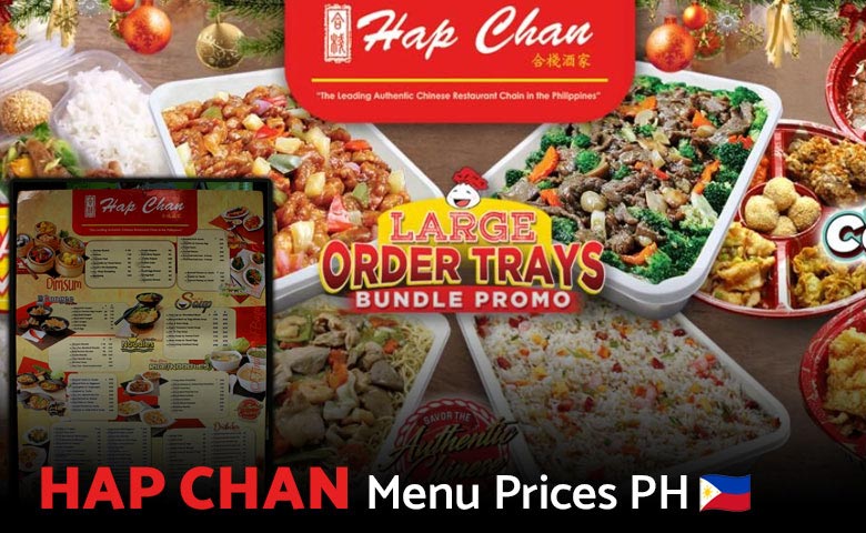 Hap Chan Menu Prices Philippines 2024