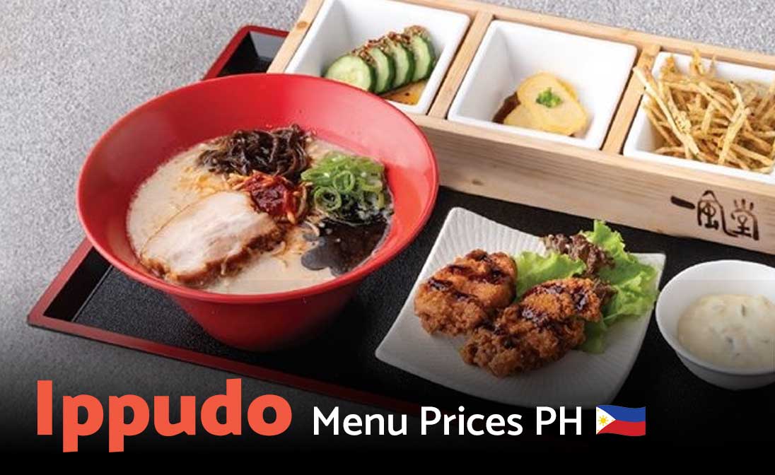 Ippudo Menu Prices Philippines 2024
