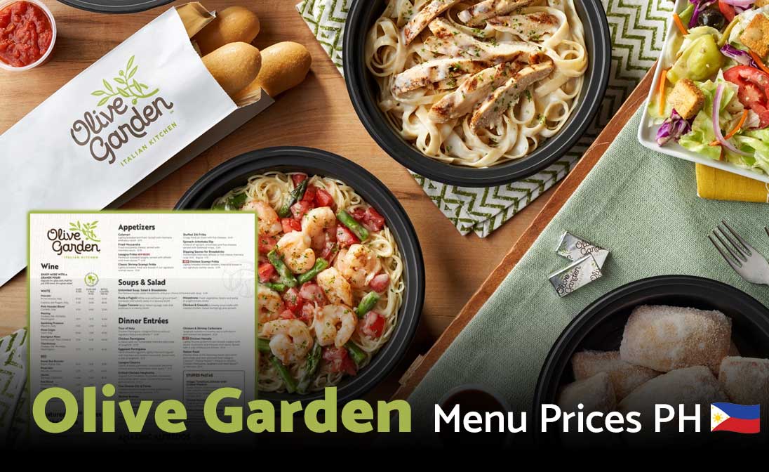 Olive Garden Menu Prices Philippines 2024