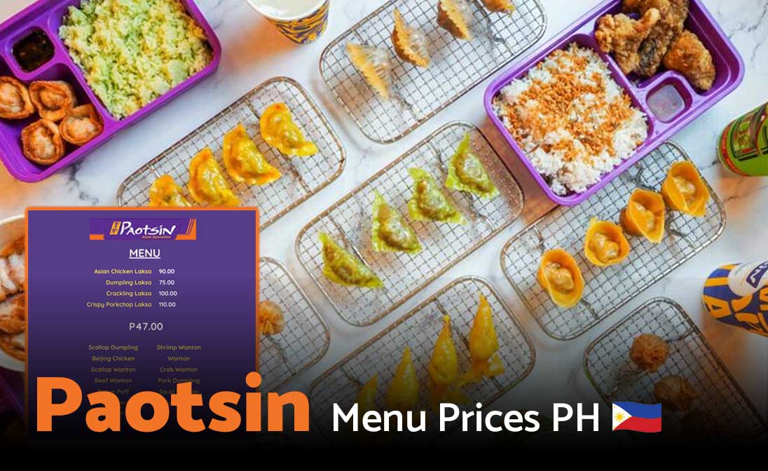 Paotsin Menu Prices Philippines 2024