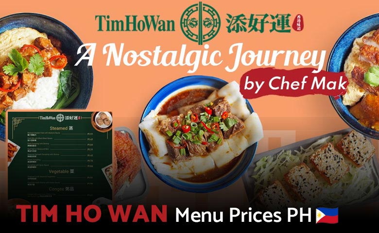 Tim Ho Wan Menu Prices Philippines 2024